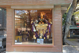 相之川日枝神社の展示