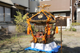 伊勢宿豊受神社の展示