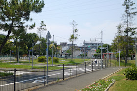 南沖公園の交通公園