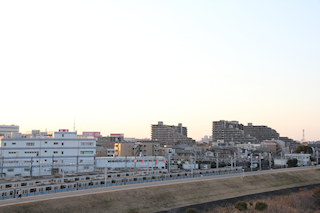 妙典の街の中心部